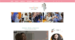 Desktop Screenshot of cancionesparamatilda.com